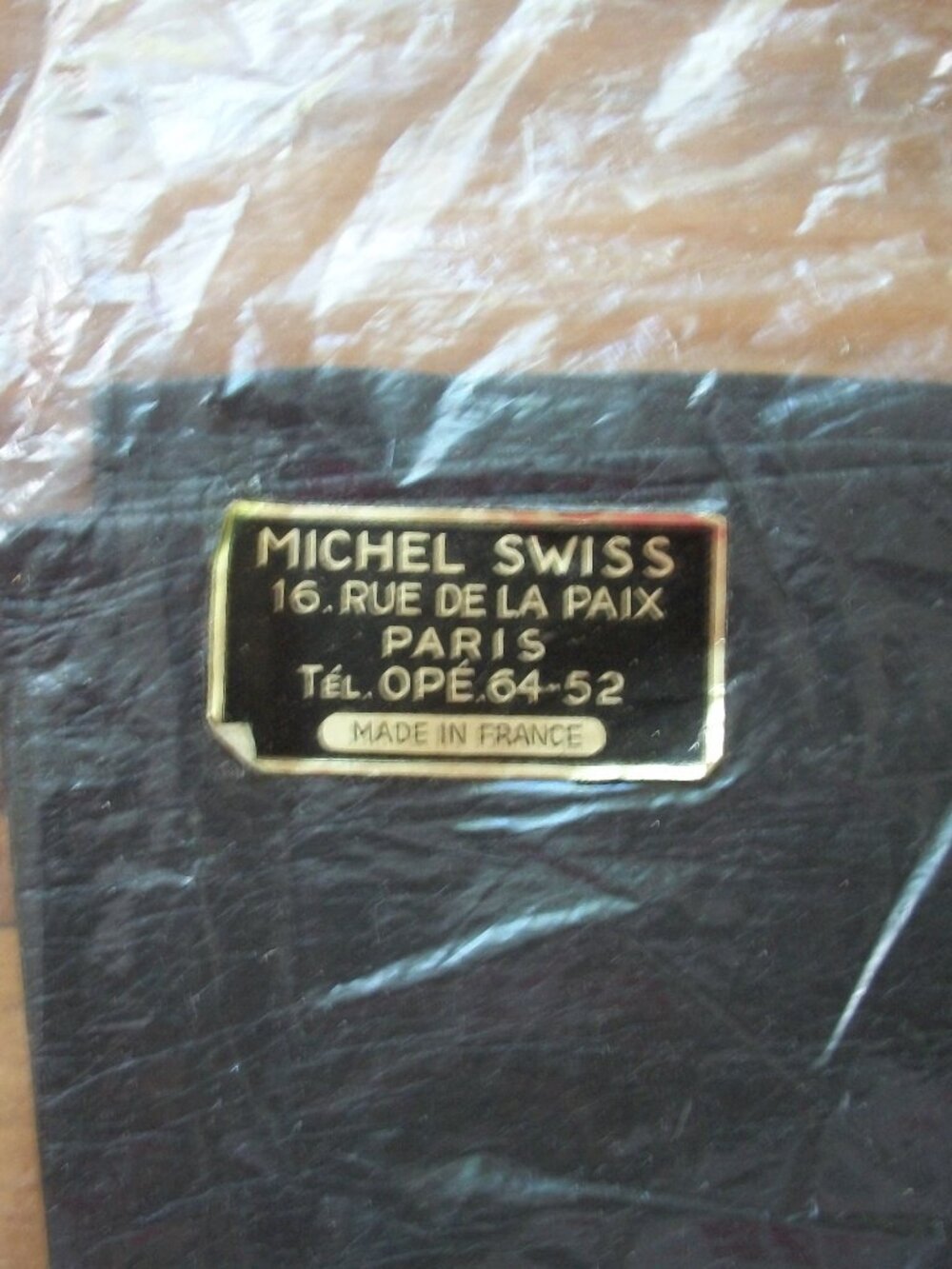 Michel Swiss elbow length real kid gloves - black - size 7